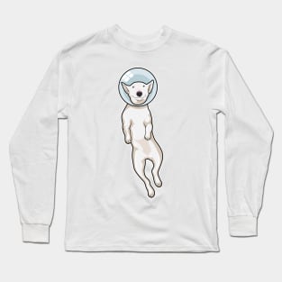 Bull Terrier Space Long Sleeve T-Shirt